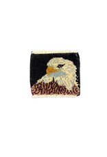 Bunyaad Pakistan Bald Eagle Mug Rug