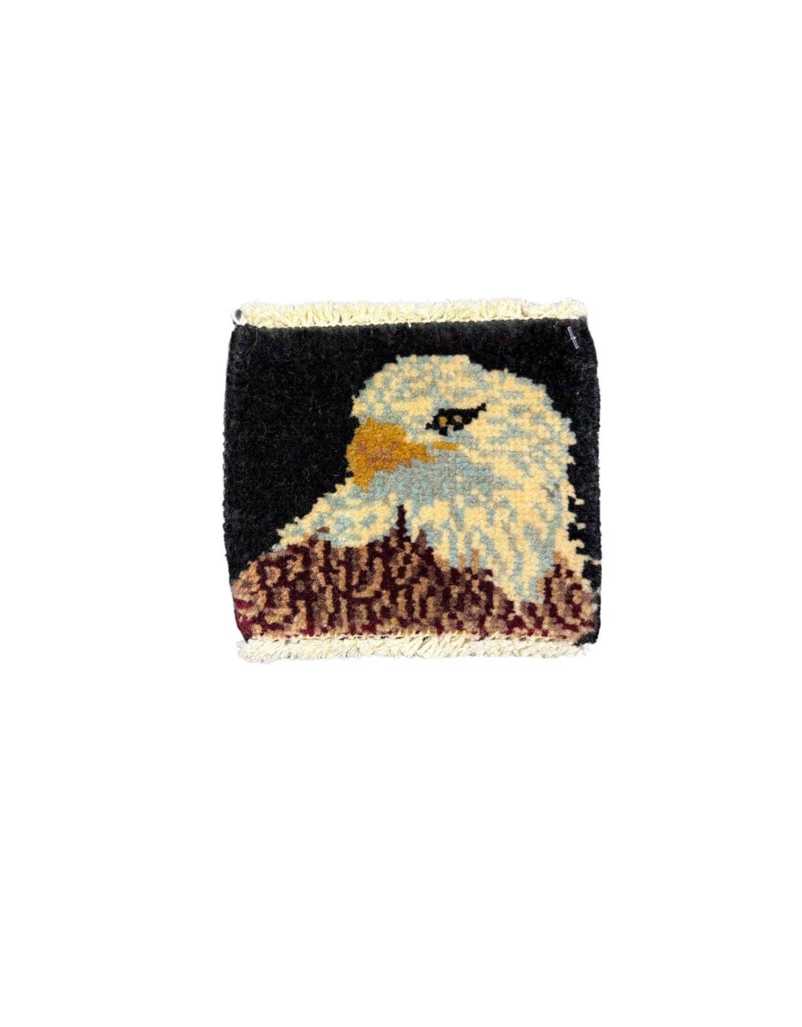 Bunyaad Pakistan Bald Eagle Mug Rug