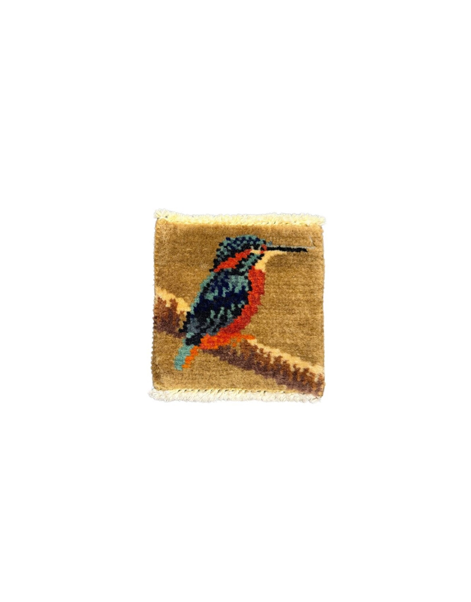 Bunyaad Pakistan Kingfisher Mug Rug