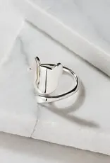Ten Thousand Villages Cat Tails Sterling Silver Ring
