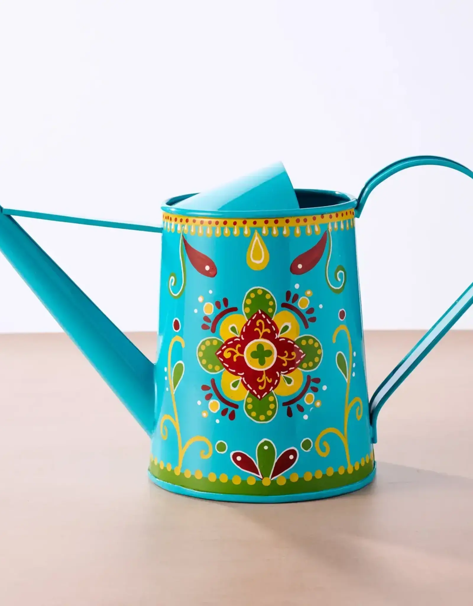 Serrv Modita Handpainted Watering Can