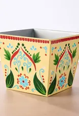 Ten Thousand Villages Pila Handpainted Planter