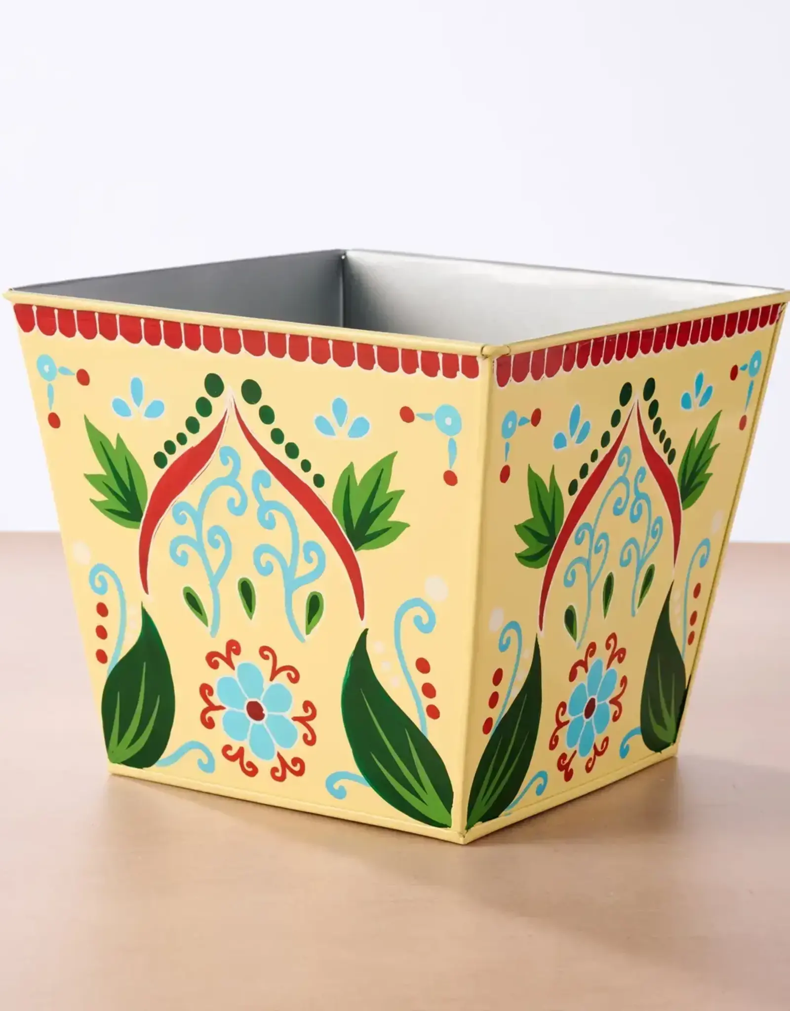 Ten Thousand Villages Pila Handpainted Planter