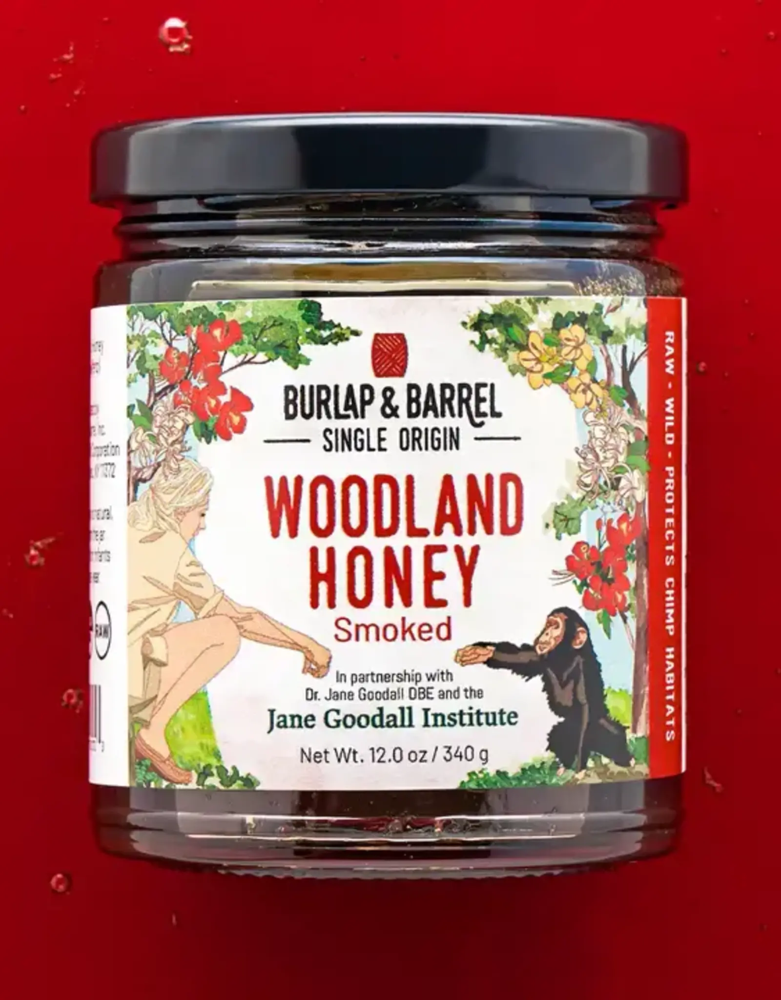 Burlap & Barrel Smoked Woodland Honey