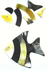 Blossom Inspirations Recycled Horn Jigsaw Puzzle of A Fish