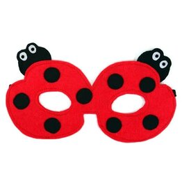 Minga Fair Trade Ladybug Felt Play Mask