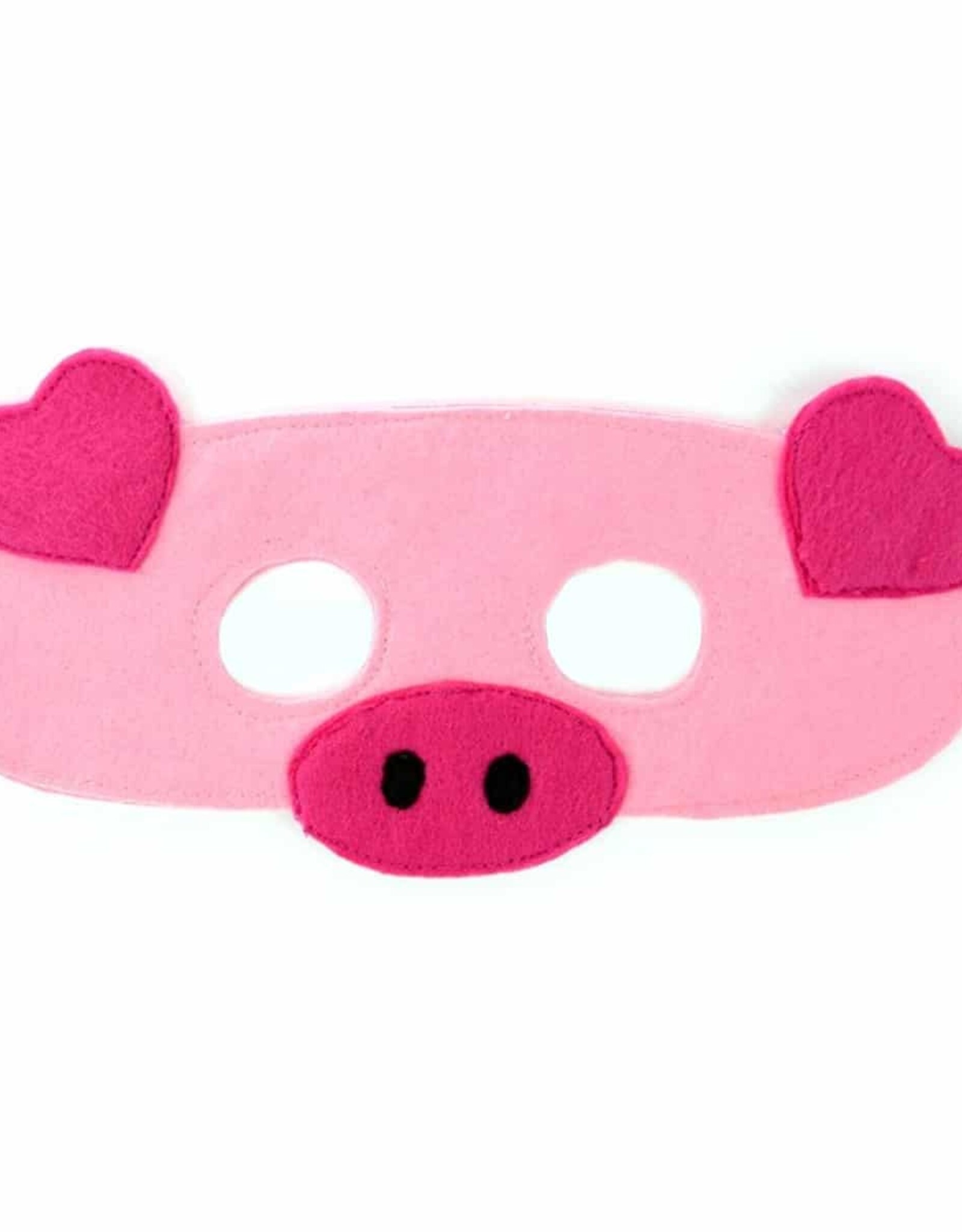Minga Fair Trade Pig Felt Play Mask