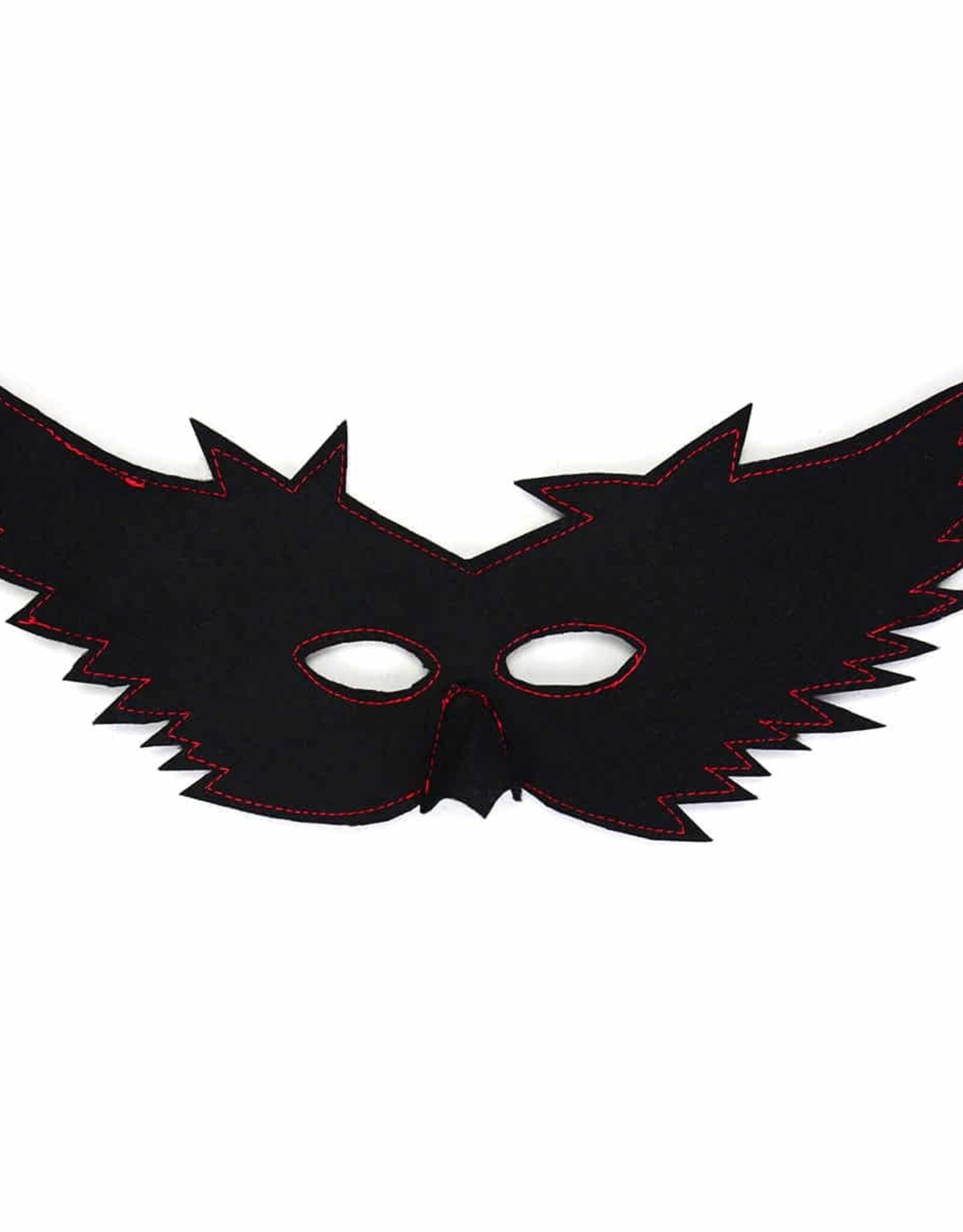 Minga Fair Trade Raven Felt Play Mask