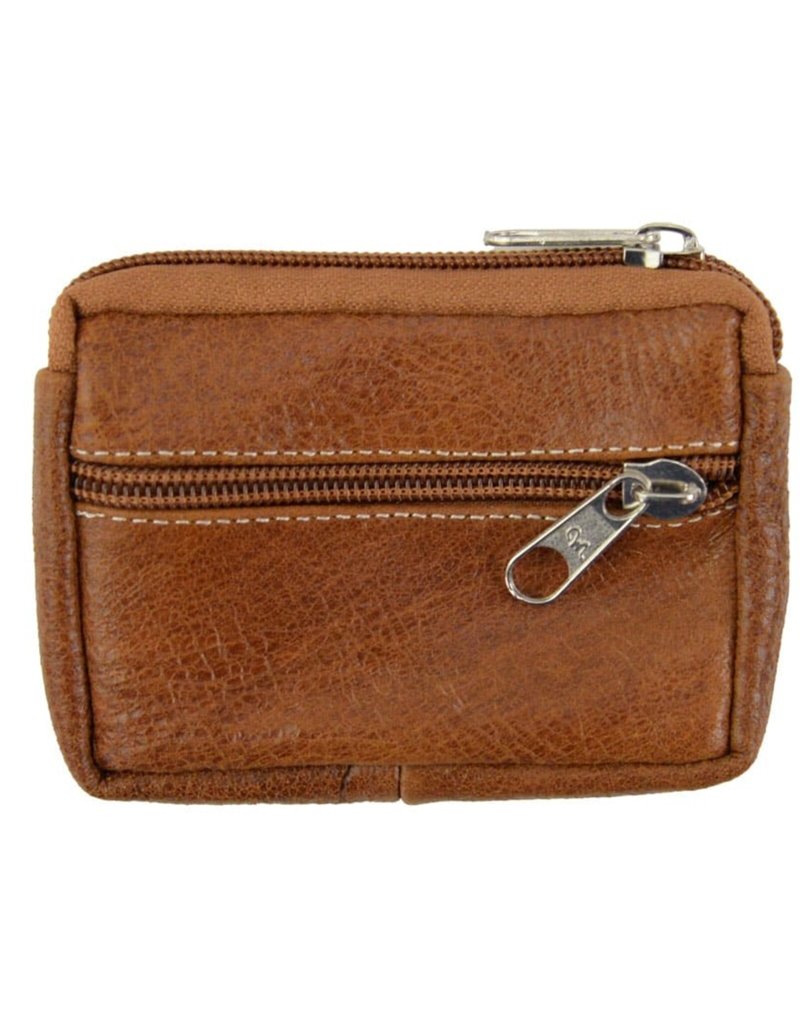 Minga Fair Trade Leather Credit Card Holder Coin Pouch
