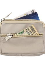 Minga Fair Trade Leather Credit Card Holder Coin Pouch