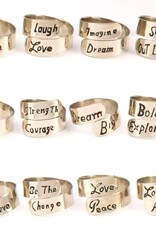 Matr Boomie Assorted Band Ring (See description for different styles)