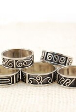 Matr Boomie Assorted Band Ring (See description for different styles)