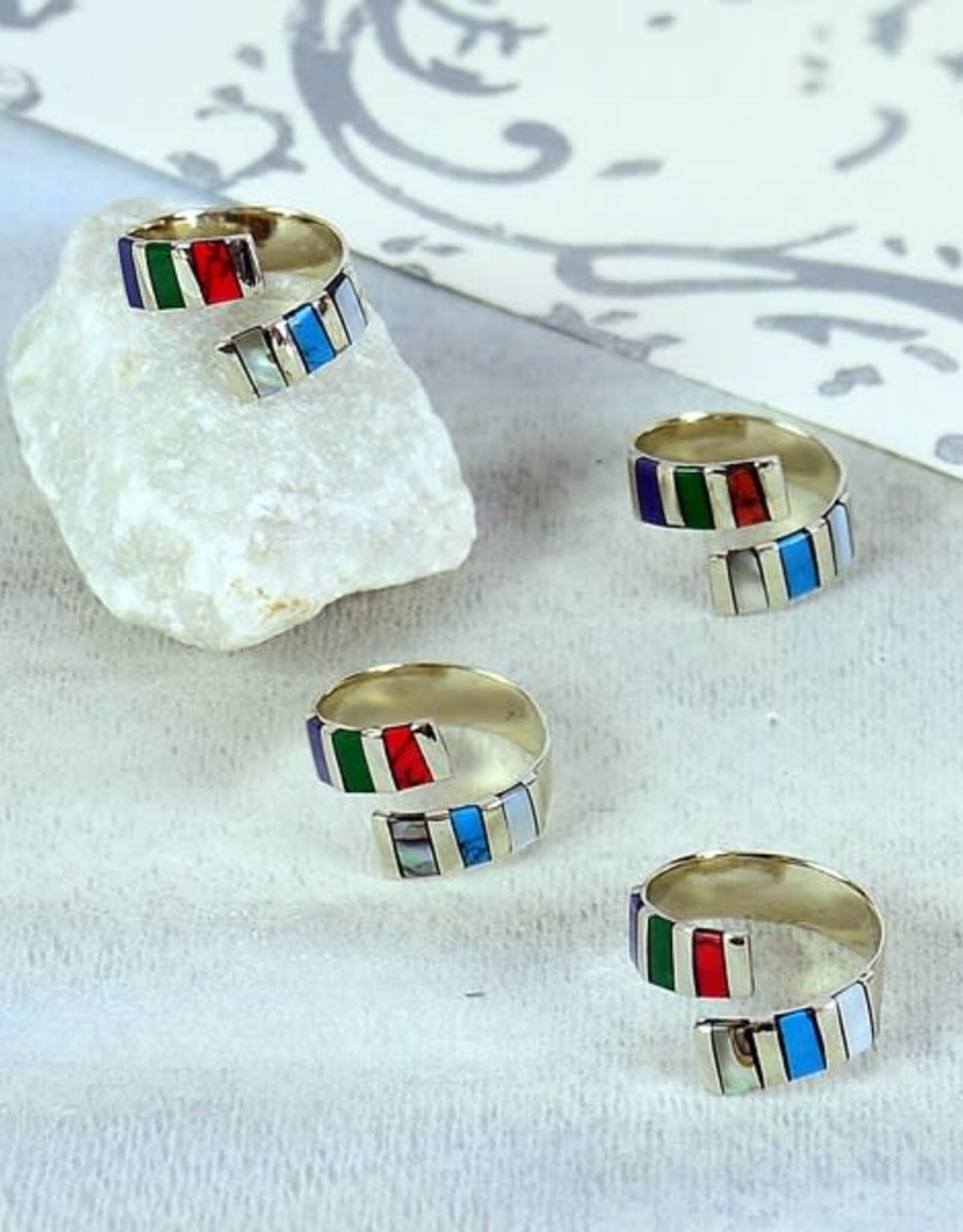 Matr Boomie Assorted Band Ring (See description for different styles)