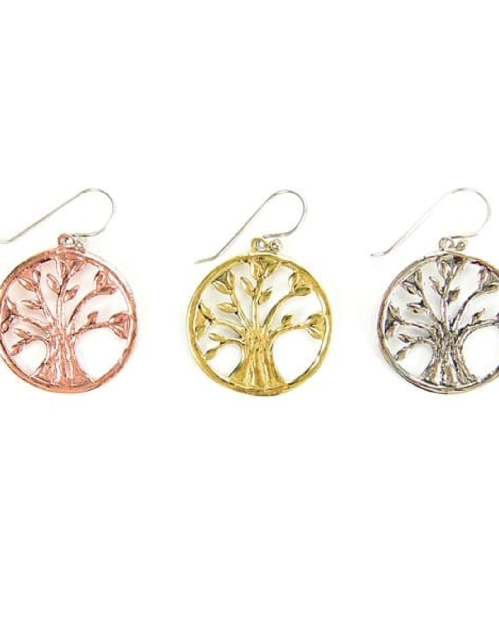 Minga Fair Trade Vida Earrings Copper