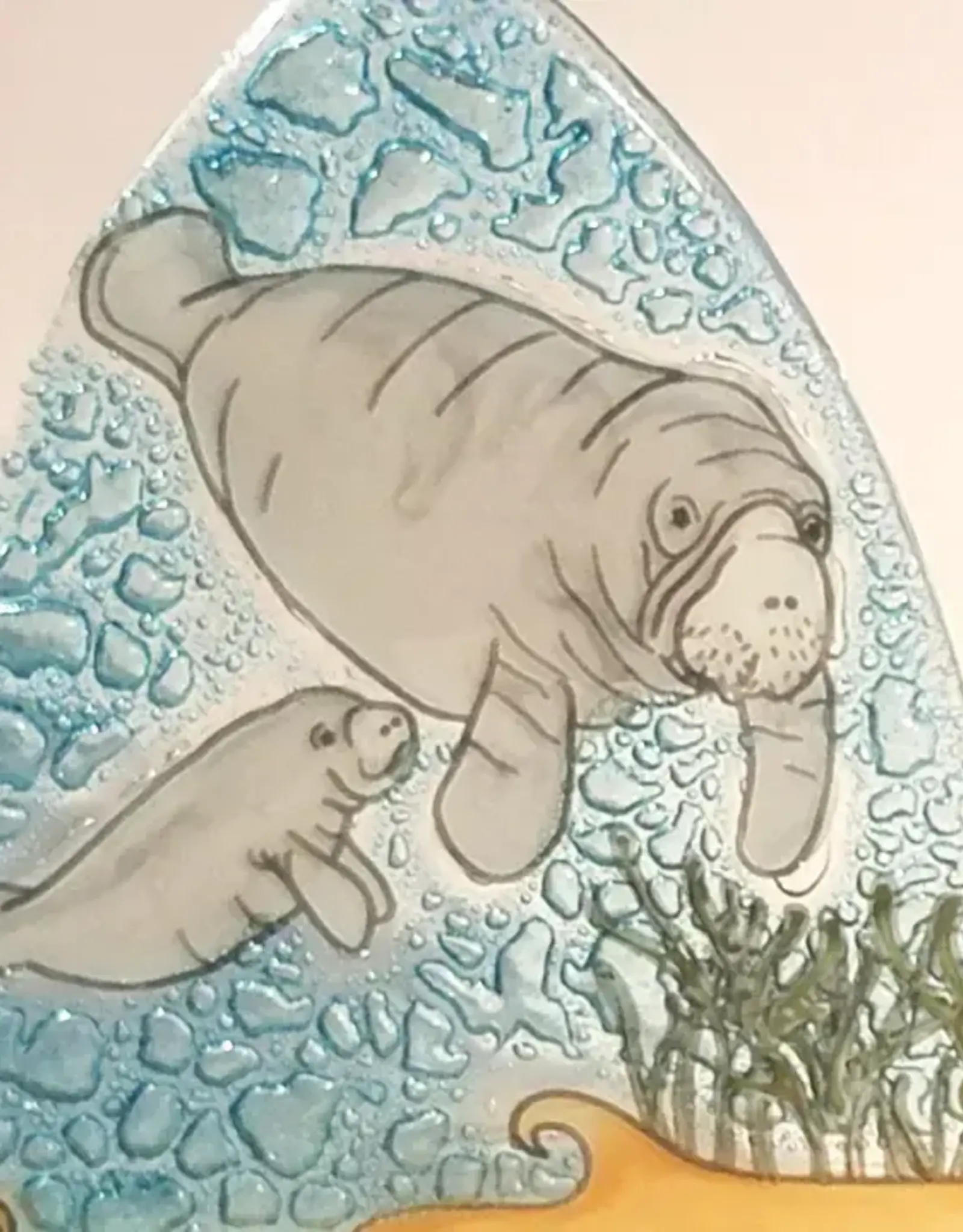 Pampeana Manatee Family Nightlight