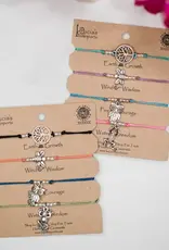 Lucia's Imports Nature String Charm Bracelet