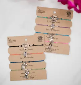 Lucia's Imports Nature String Charm Bracelet