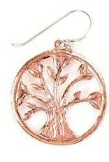 Minga Fair Trade Vida Earrings Copper