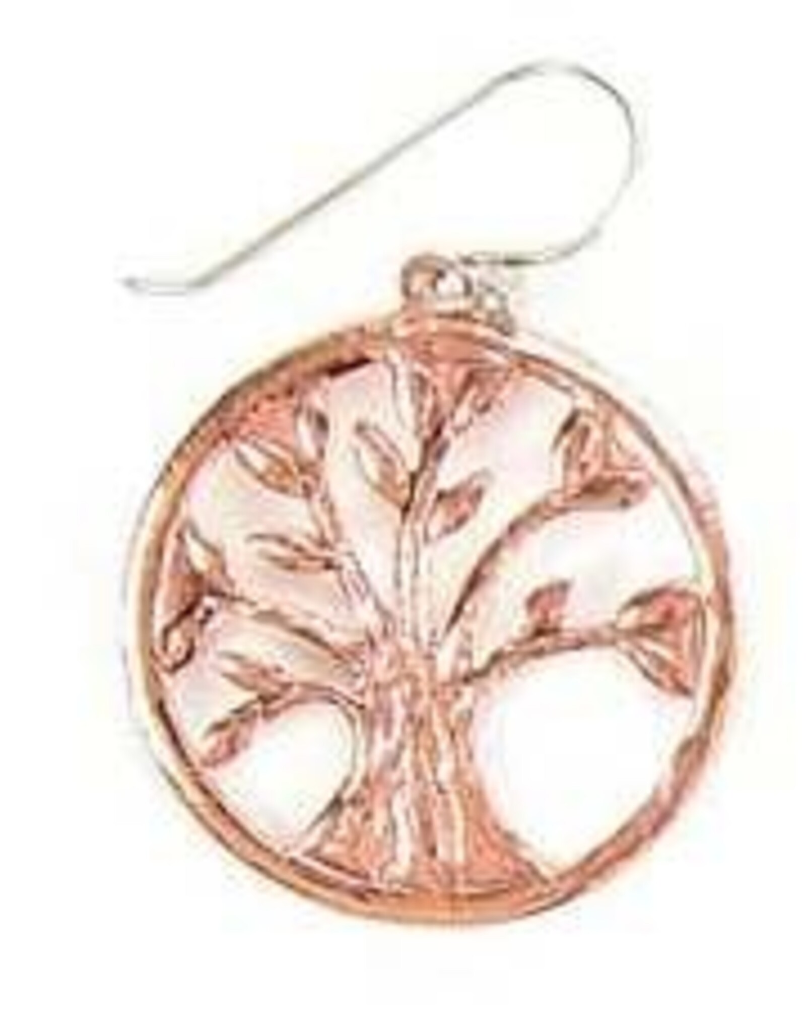 Minga Fair Trade Vida Earrings Copper