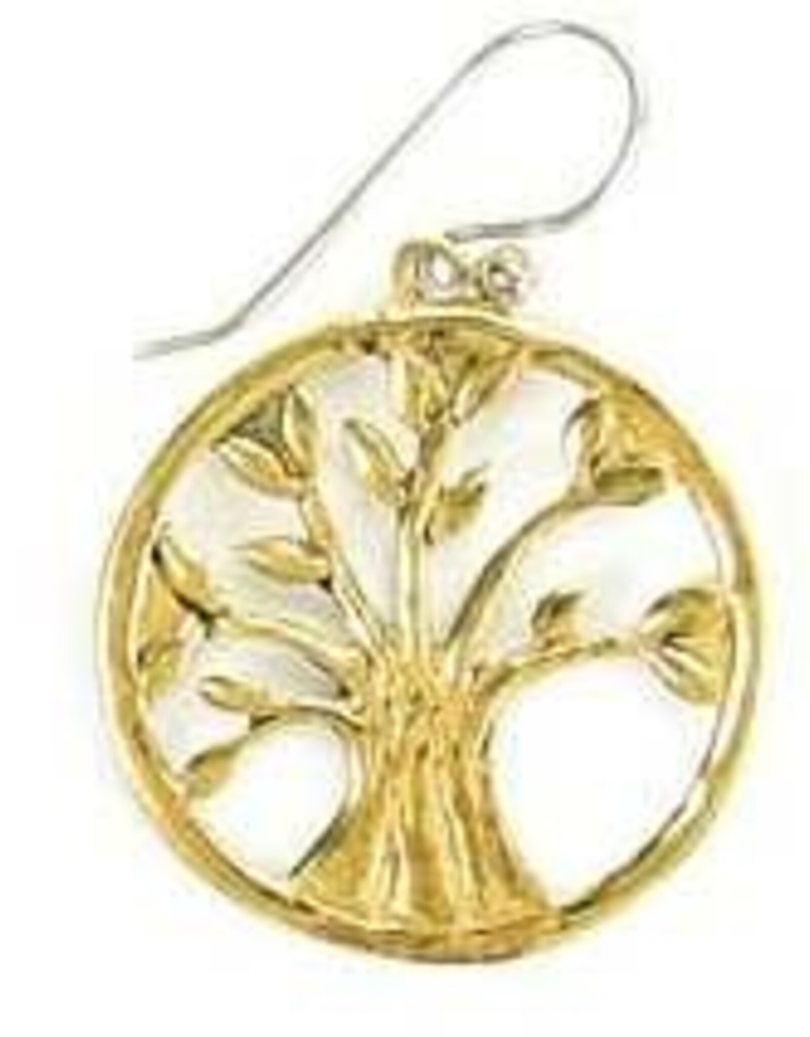 Minga Fair Trade Vida Earrings Gold
