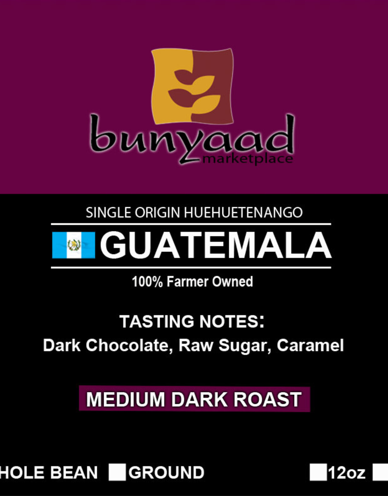 Lenca Coffee Roasters Bunyaad Guatemala Coffee -