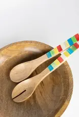 Ten Thousand Villages Mango Tango Salad Servers