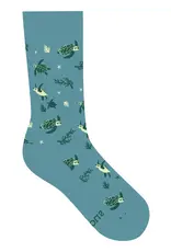 Conscious Step Socks that Protect Sea Turtles (Light Blue)