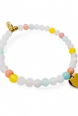 EthicGoods Mini Kids Charm Bracelet: Multicolored Quartz