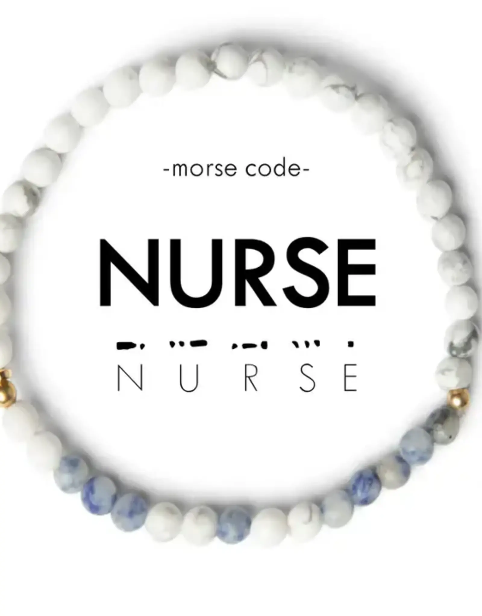 EthicGoods Morse Code Bracelet: Nurse