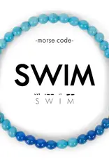 EthicGoods Morse Code Bracelet: Swim