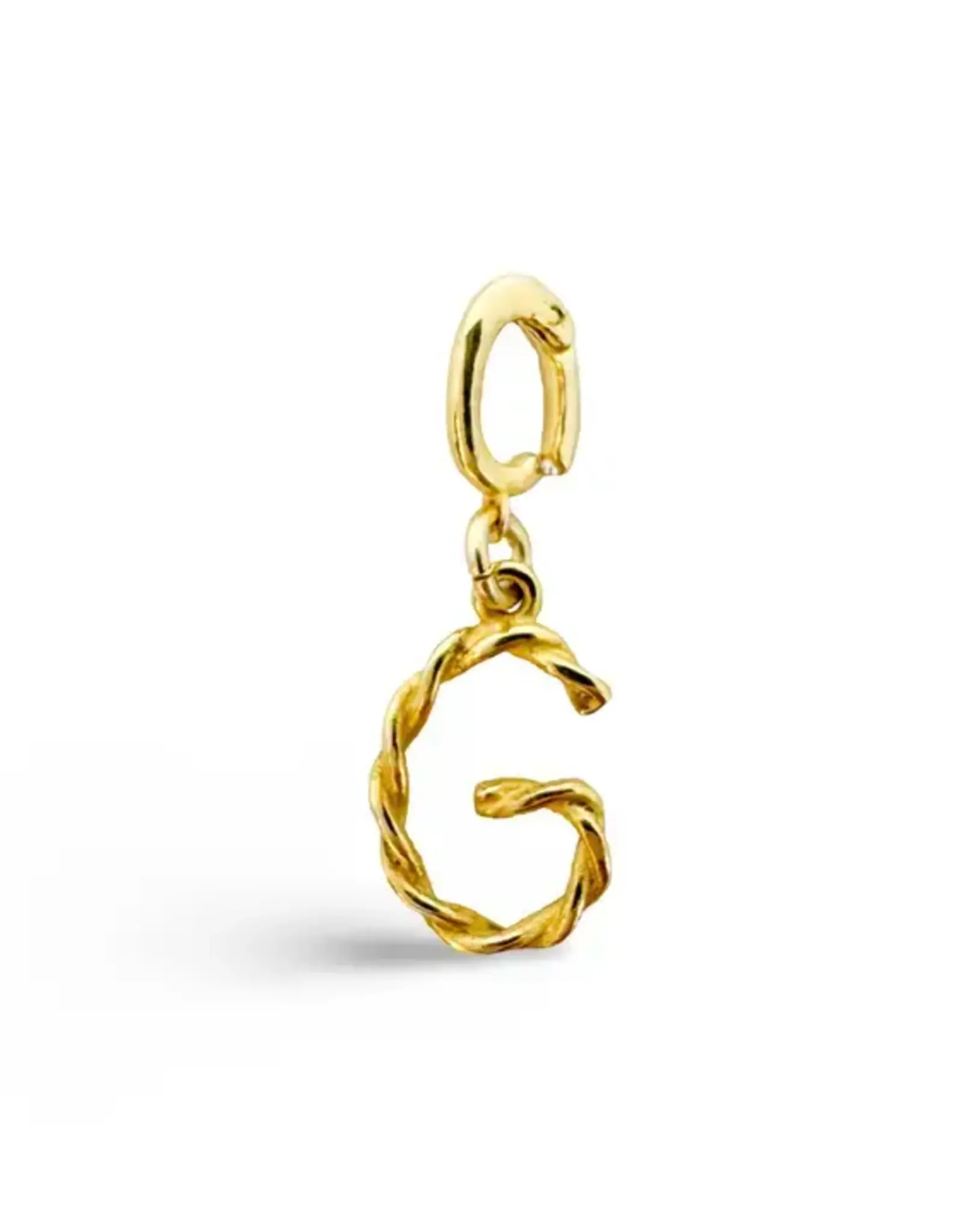 EthicGoods Gold Alphabet Charm - G