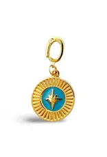 EthicGoods Gold Compass Charm