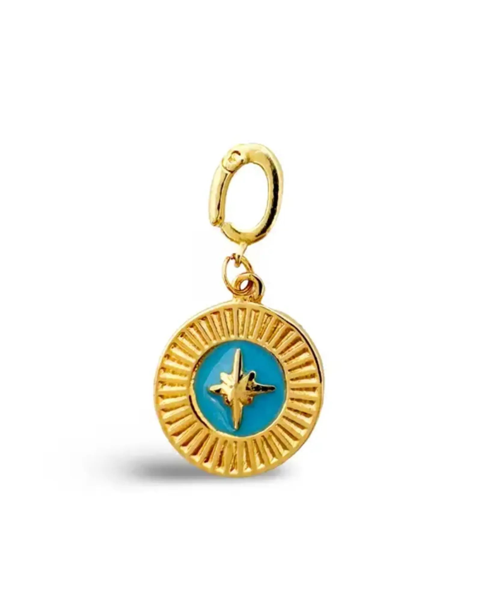 EthicGoods Gold Compass Charm