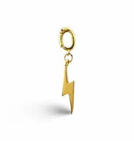 EthicGoods Gold Lightning Bolt Charm