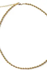 EthicGoods Gold Beaded Necklace