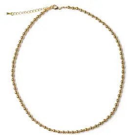 EthicGoods Gold Beaded Necklace