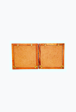 Bunyaad Pakistan 213631 Natural Red Oak Etched Duo Frame Hinged
