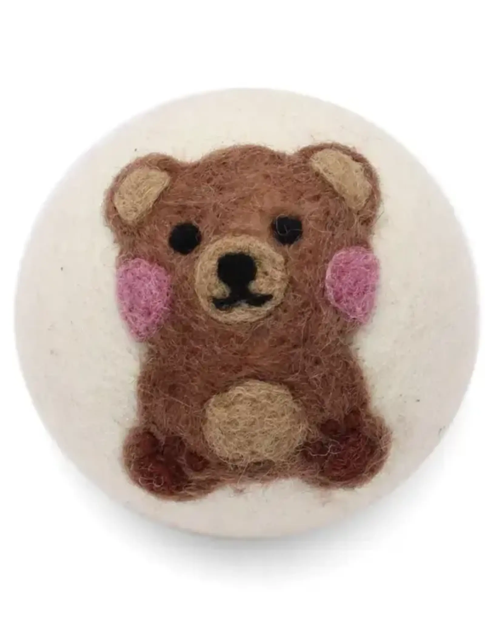Ethical Global Teddy Bear Felt Dryer Ball