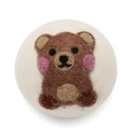 Ethical Global Teddy Bear Felt Dryer Ball