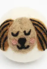 Ethical Global Striped Ears Dog Felt Dryer Ball