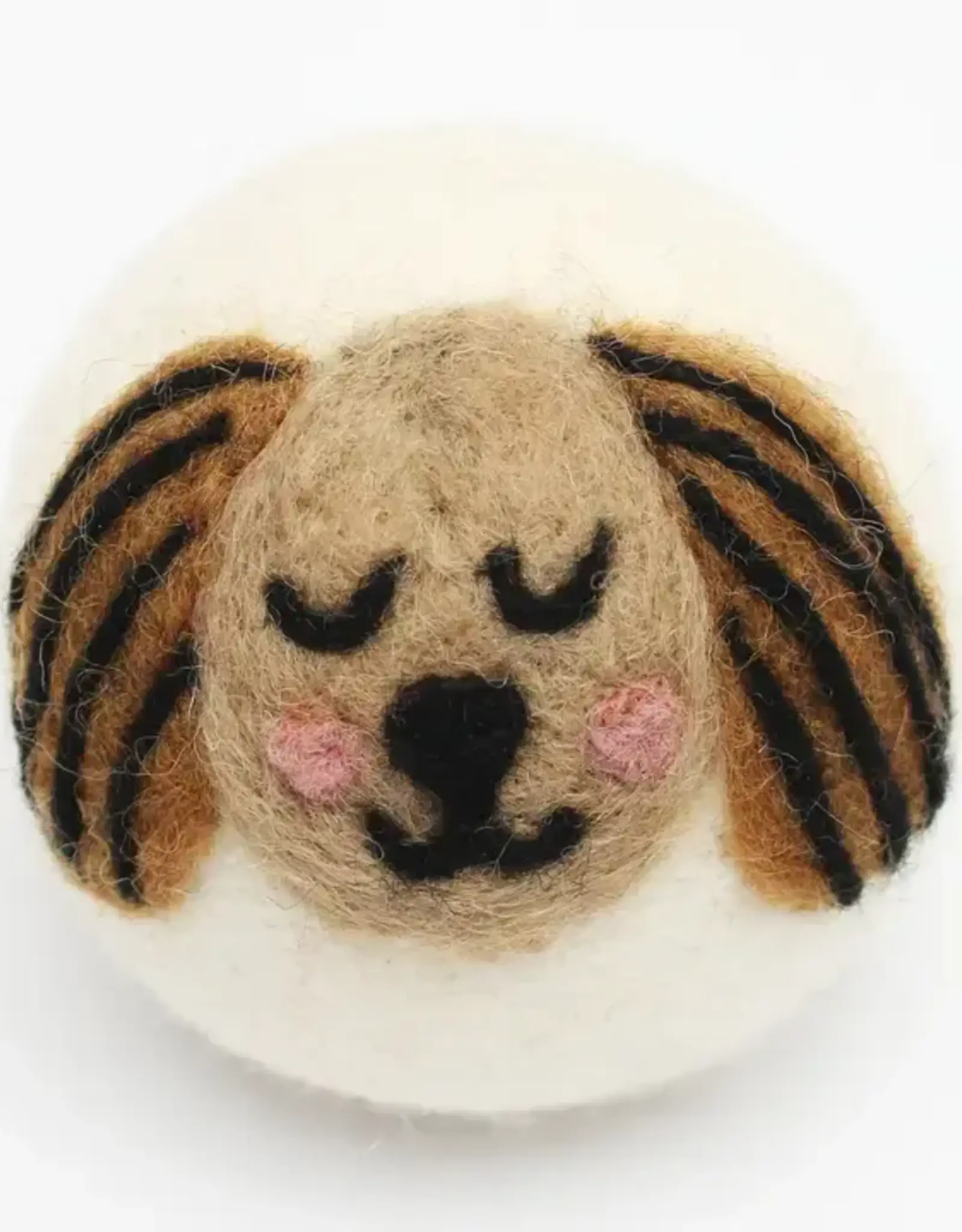 Ethical Global Striped Ears Dog Felt Dryer Ball