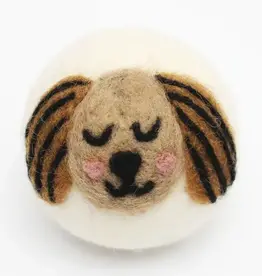 Ethical Global Striped Ears Dog Felt Dryer Ball