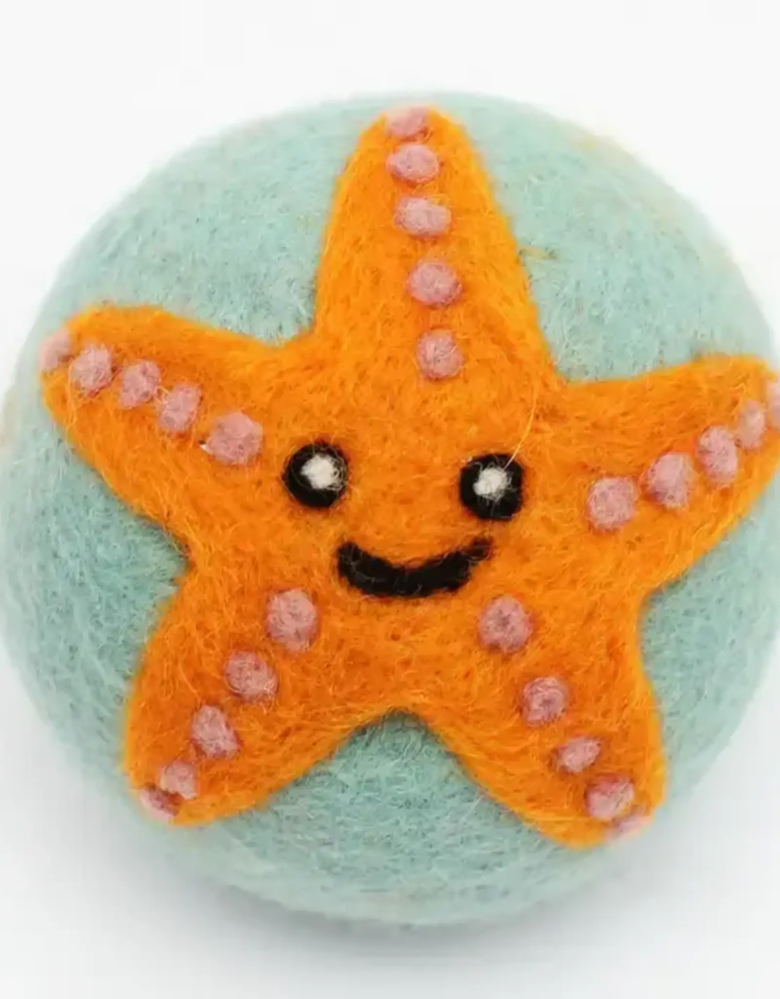 Ethical Global Starfish Felt Dryer Ball