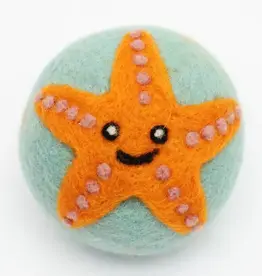 Ethical Global Starfish Felt Dryer Ball