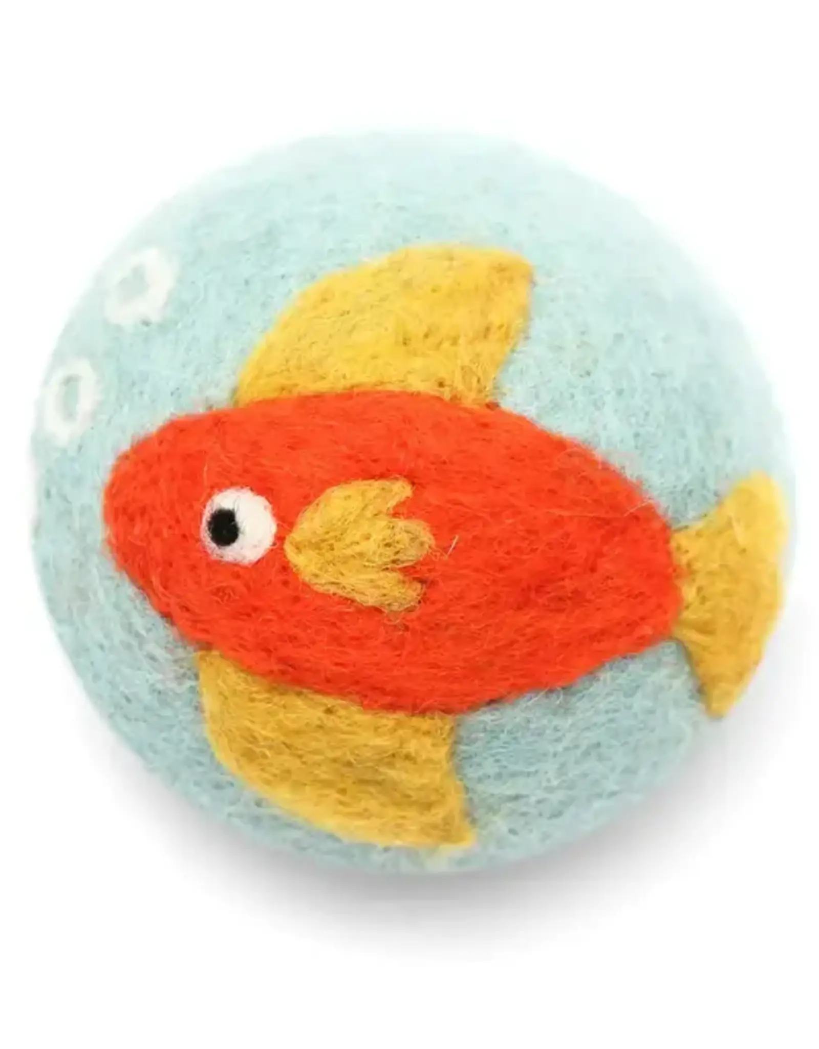 Ethical Global Goldfish Felt Dryer Ball