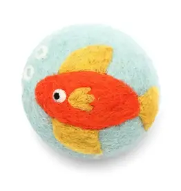 Ethical Global Goldfish Felt Dryer Ball