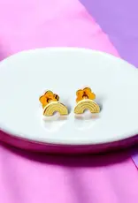 EthicGoods Classic Mini Studs: Rainbow