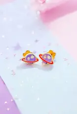 EthicGoods Classic Mini Studs: Saturn