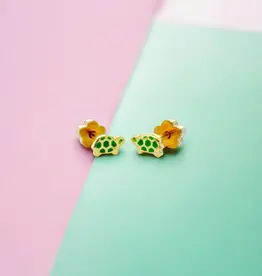 EthicGoods Classic Mini Studs: Turtles