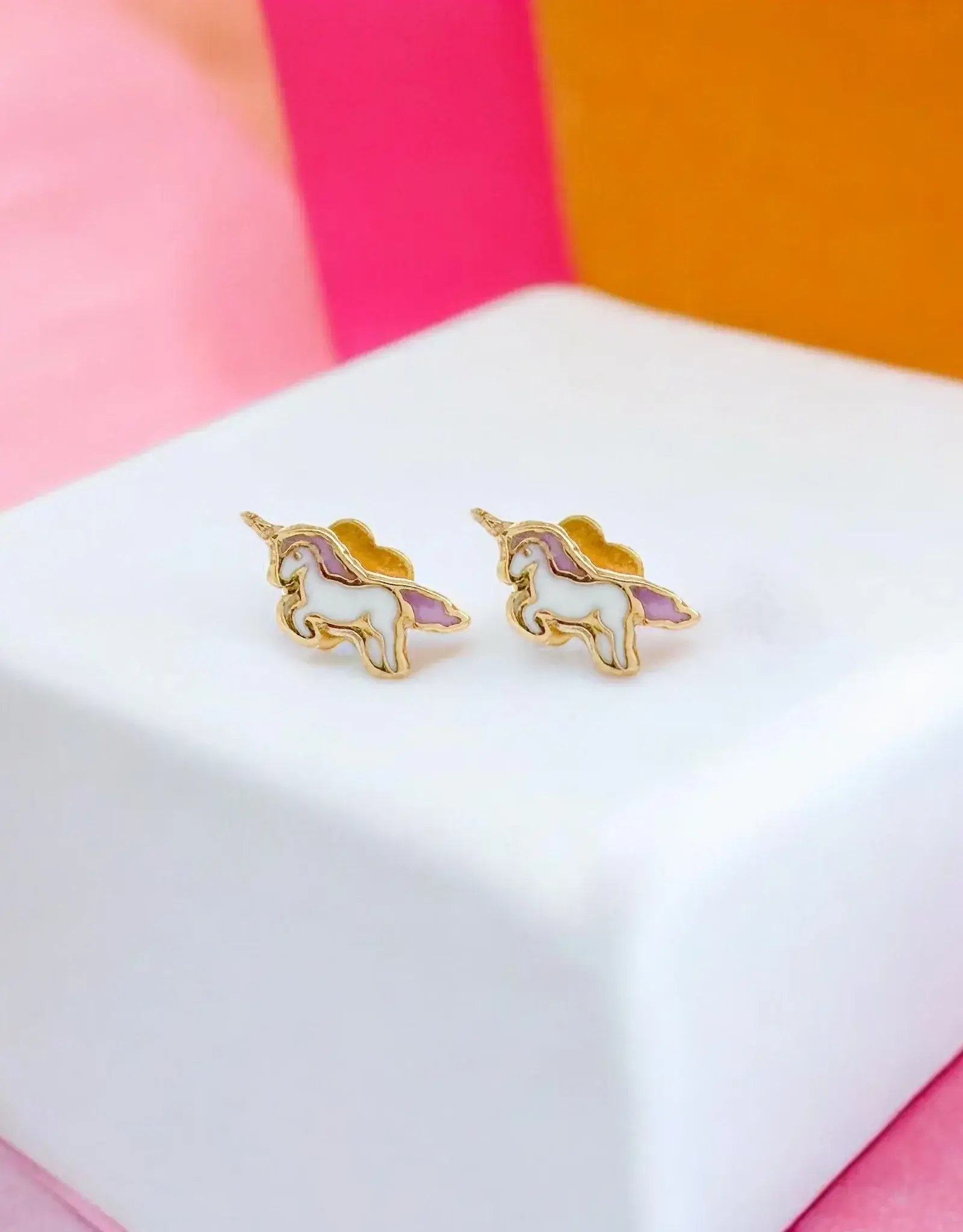 EthicGoods Classic Mini Studs: Unicorns